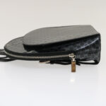 CELINE Macadam Backpack Vinyl Black  ar6749
