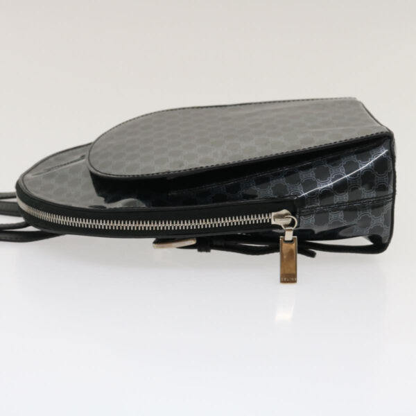 CELINE Macadam Backpack Vinyl Black  ar6749