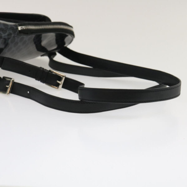 CELINE Macadam Backpack Vinyl Black  ar6749