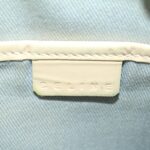 CELINE Macadam Canvas Shoulder Bag Light Blue  ar7070