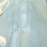 CELINE Macadam Canvas Shoulder Bag Light Blue  ar7070