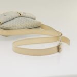 CELINE Macadam Canvas Shoulder Bag Light Blue  ar7070