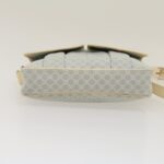 CELINE Macadam Canvas Shoulder Bag Light Blue  ar7070