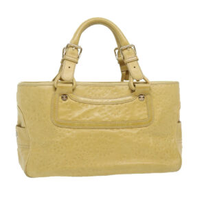 CELINE Boogie Bag Shoulder Bag Leather Beige  ar7127