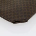 CELINE Macadam Canvas Tote Bag Brown  ar7191