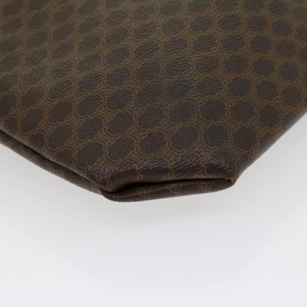 CELINE Macadam Canvas Tote Bag Brown  ar7191
