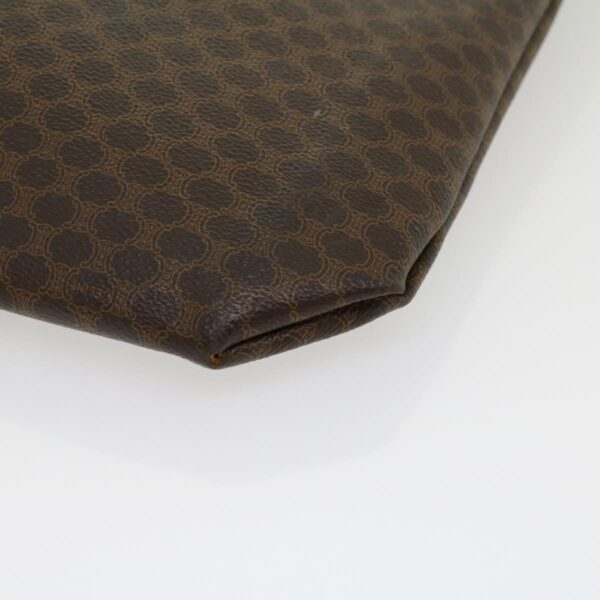 CELINE Macadam Canvas Tote Bag Brown  ar7191