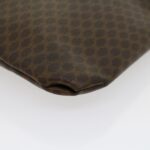 CELINE Macadam Canvas Tote Bag Brown  ar7191