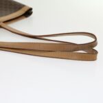 CELINE Macadam Canvas Tote Bag Brown  ar7191