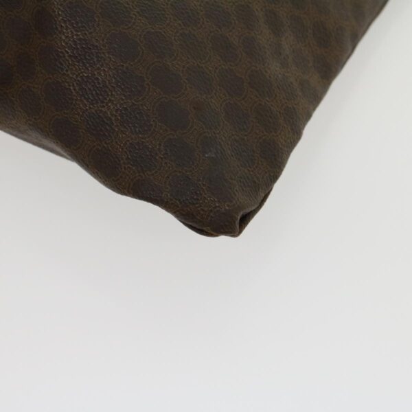 CELINE Macadam Canvas Tote Bag Brown  ar7192