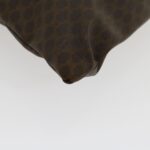CELINE Macadam Canvas Tote Bag Brown  ar7192