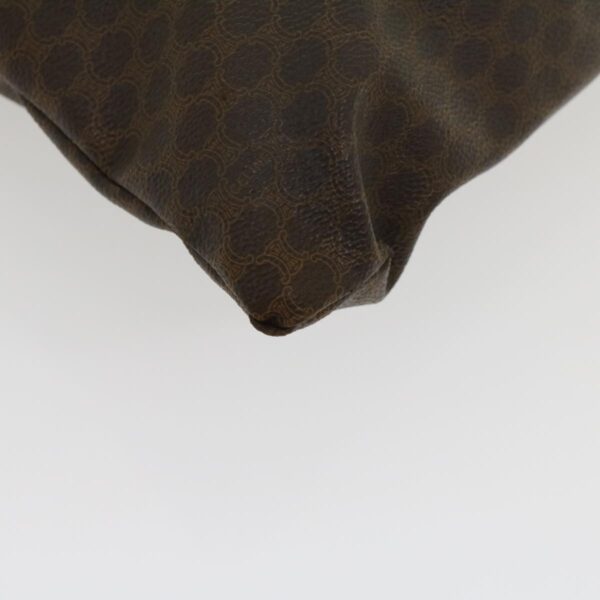 CELINE Macadam Canvas Tote Bag Brown  ar7192