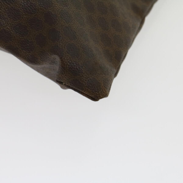 CELINE Macadam Canvas Tote Bag Brown  ar7192