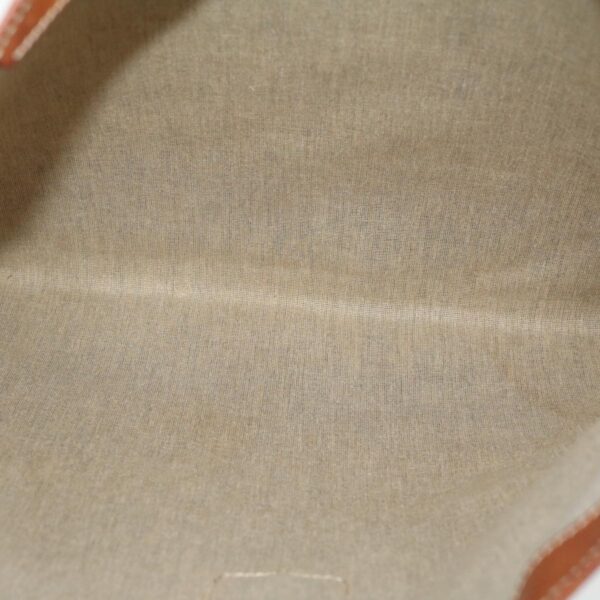 CELINE Macadam Canvas Tote Bag Brown  ar7192