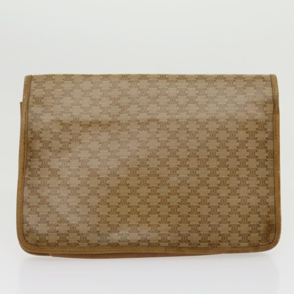 CELINE Macadam Canvas Boston Bag 5Set Brown  ar7260