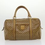CELINE Macadam Canvas Boston Bag 5Set Brown  ar7260