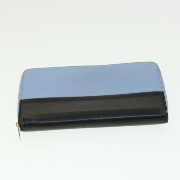 CELINE Wallet Leather 4Set Beige Black blue  ar7417