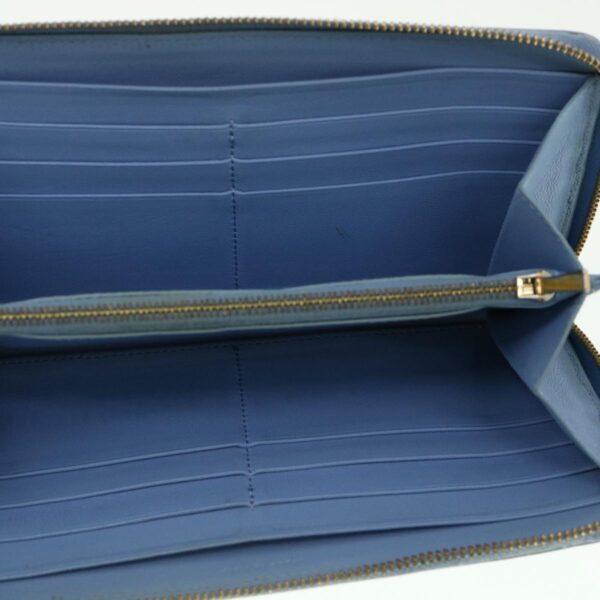 CELINE Wallet Leather 4Set Beige Black blue  ar7417