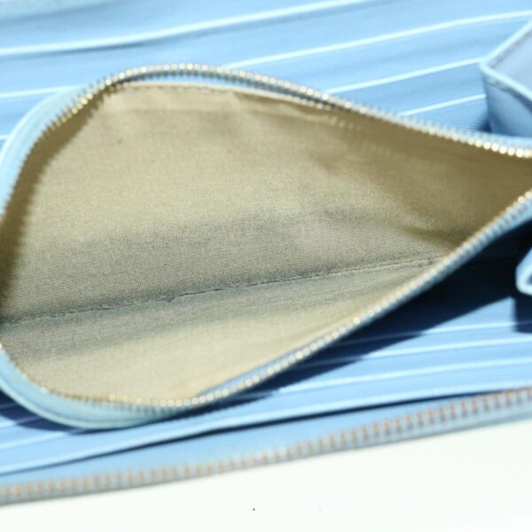 CELINE Wallet Leather 4Set Beige Black blue  ar7417