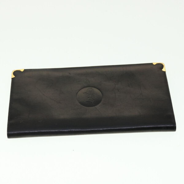 CELINE Wallet Leather 4Set Beige Black blue  ar7417