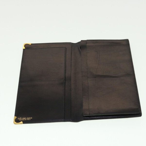 CELINE Wallet Leather 4Set Beige Black blue  ar7417