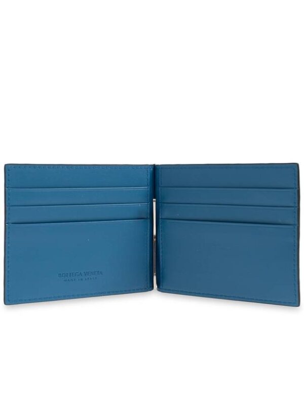 Bottega Veneta Bottega Veneta Leather Bifold Wallet, Men's, Grey