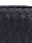 Bottega Veneta Bottega Veneta Leather Handbag, Men's, Navy Blue