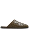 Bottega Veneta Bottega Veneta ‘Sunday’ Leather Slides, Men's, Green
