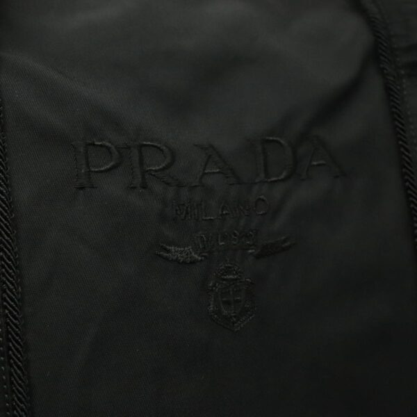 PRADA Tote Bag Nylon Black  bs18966