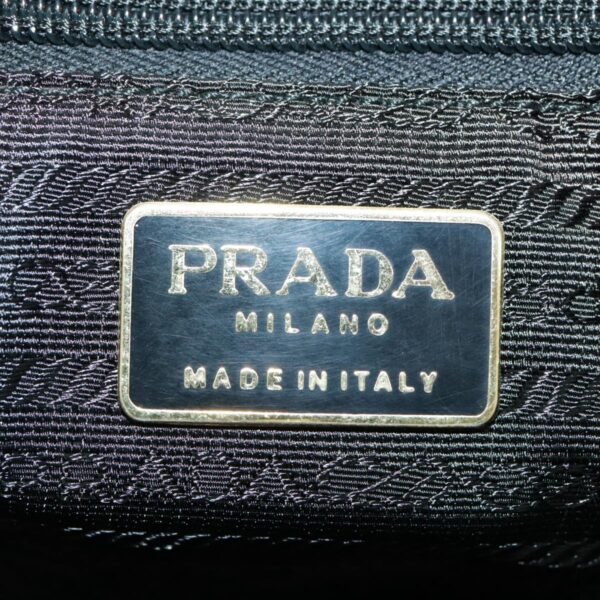 PRADA Tote Bag Nylon Black  bs18966
