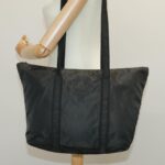 PRADA Tote Bag Nylon Black  bs18966