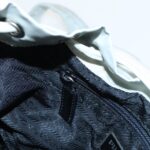PRADA Backpack Nylon Gray Silver  bs18981