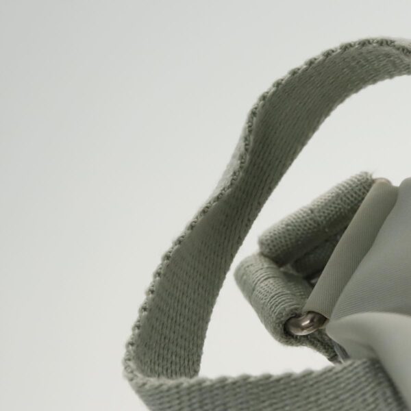 PRADA Backpack Nylon Gray Silver  bs18981