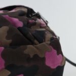 PRADA Hand Bag Canvas Pink Silver  bs19229