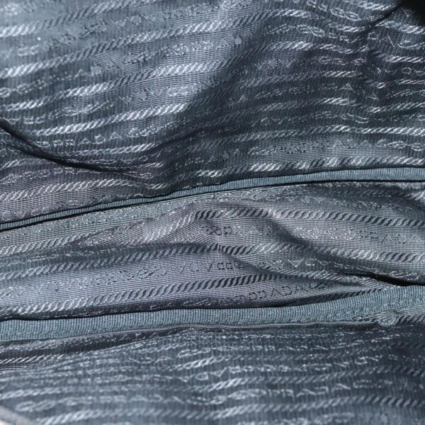 PRADA Hand Bag Canvas Pink Silver  bs19229