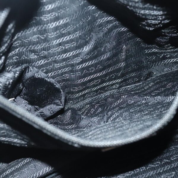 PRADA Hand Bag Canvas Pink Silver  bs19229