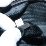 PRADA Hand Bag Canvas Pink Silver  bs19229