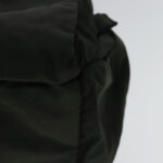 PRADA Backpack Nylon Khaki Silver  bs19233