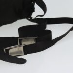 PRADA Backpack Nylon Khaki Silver  bs19233