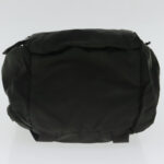 PRADA Backpack Nylon Khaki Silver  bs19233
