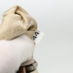 PRADA Backpack Nylon Cream Silver  bs19316