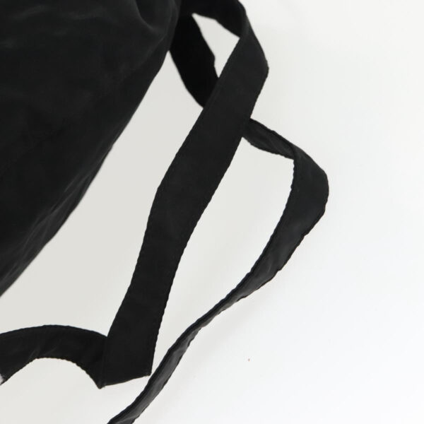 PRADA Backpack Nylon Black Gold  bs19317