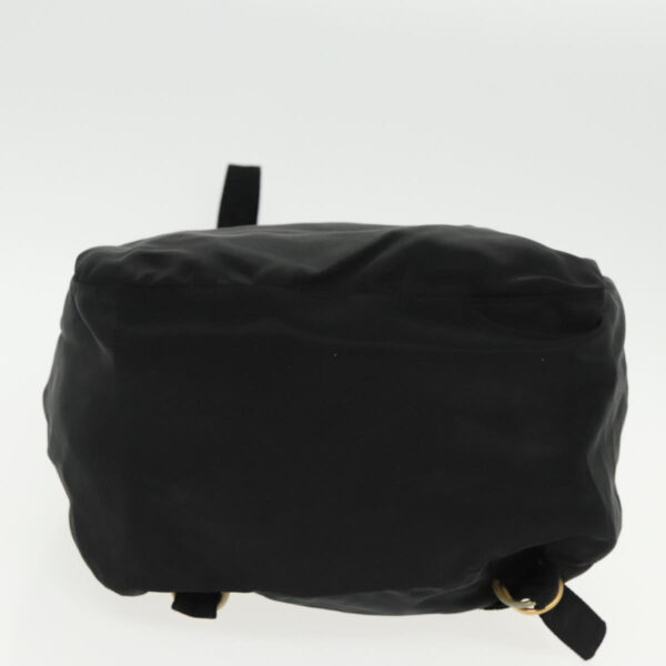 PRADA Backpack Nylon Black Gold  bs19317