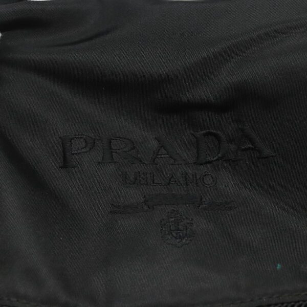 PRADA Backpack Nylon Black Gold  bs19317