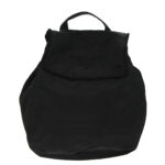 PRADA Backpack Nylon Black Gold  bs19317