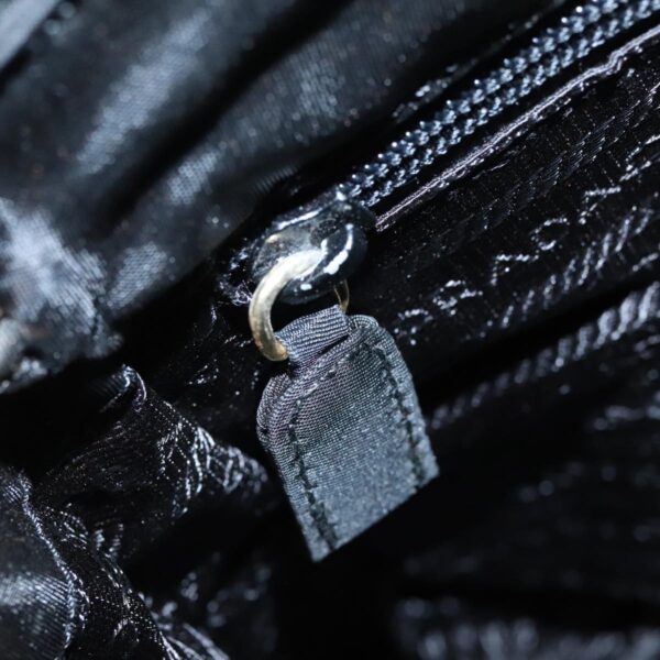 PRADA Backpack Nylon Black Gold  bs19317