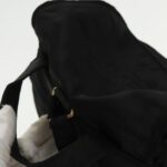 PRADA Backpack Nylon Black Gold  bs19317