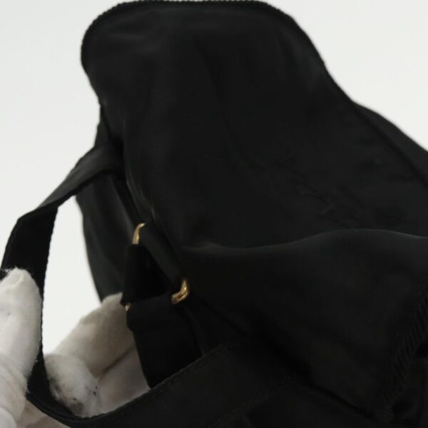 PRADA Backpack Nylon Black Gold  bs19317