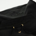 PRADA Backpack Nylon Black Gold  bs19317