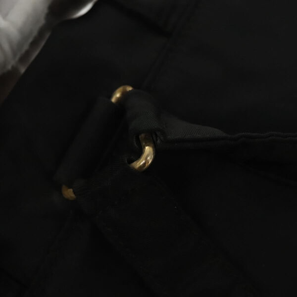 PRADA Backpack Nylon Black Gold  bs19317